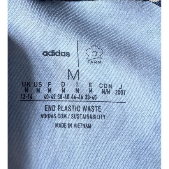 Adidas Farm Rio Women's Sz M Feel Brilliant Aeroready High Waisted Tights - Picture 5 of 14